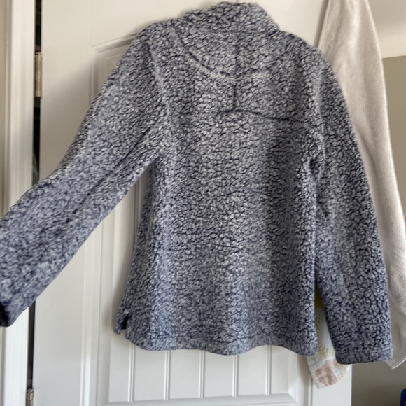 True Grit Navy Sherpa Pullover - Picture 5 of 5